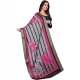 Women's chanderi silk Printed Dupatta (Black, Length: 2 Mtr) Women's chanderi silk Printed Dupatta (Black, Length: 2 Mtr)