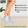 4_Pair Set Unisex Casual Cotton Printed Ankle Length Socks (Multicolor)