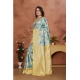 Women's Banarasi Silk Jaquard Woven Saree With Unstitched Blouse 5.5Mtr (Yellow) Women's Banarasi Silk Jaquard Woven Saree With Unstitched Blouse 5.5Mtr (Yellow)