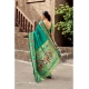 Women's Silk Blend Woven Saree With Unstitched Blouse 5.5 Mtr (Green) Women's Silk Blend Woven Saree With Unstitched Blouse 5.5 Mtr (Green)