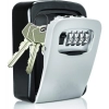 Wall-Mounted ABS Plastic Key Lock Box (Grey-Black ) Wall-Mounted ABS Plastic Key Lock Box (Grey-Black )