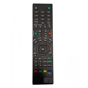 Ecomoye LCD/LED Remote No. 201, Compatible/Replacement for Mitashi LCD/LED TV Remote Control, Black (Exactly Same Remote will Only Work)