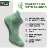 4_Pair Set Unisex Casual Cotton Printed Ankle Length Socks (Multicolor)