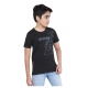 Boy's Cotton Grapic Printed Round Neck T-Shirt (Black) Boy's Cotton Grapic Printed Round Neck T-Shirt (Black)