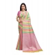 Women's Cotton Blended Printed Saree With Unstitched Blouse 5.5Mtr (Pink) Women's Cotton Blended Printed Saree With Unstitched Blouse 5.5Mtr (Pink)
