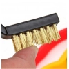 Pack Of 3_Small Wire Brush Set for Cleaning And Rust Removal (Color: Assorted )