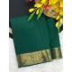 Women's Vichitra Silk Printed Saree With Unstitched Blouse 5.5Mtr (Green) Women's Vichitra Silk Printed Saree With Unstitched Blouse 5.5Mtr (Green)