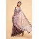 Women's Polyester Printed Saree With Unstitched Blouse 5.5 Mtr (Multicolor)