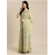 Women's Linen Cotton Printed Saree With Unstitched Blouse 5.5Mtr (Olive Green) Women's Linen Cotton Printed Saree With Unstitched Blouse 5.5Mtr (Olive Green)