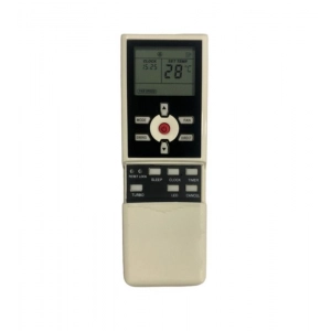 Ecomoye AC Remote No. 55 (No Backlight), Compatible/Replacement for Bluestar AC Remote Control, White (Exactly Same Remote will Only Work)