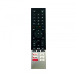 Remote No. 1231 (with Voice) with Netflix, YouTube, Prime Video Function, Compatible for Toshiba Smart TV LCD/LED Remote Control (Exactly Same Remote Will Only Work)