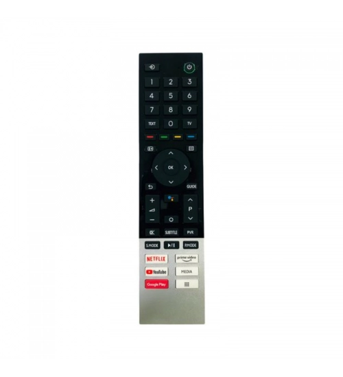Remote No. 1231 (with Voice) with Netflix, YouTube, Prime Video Function, Compatible for Toshiba Smart TV LCD/LED Remote Control (Exactly Same Remote Will Only Work)