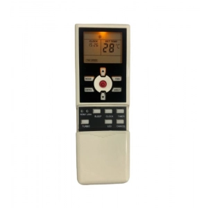 Ecomoye AC Remote No. 55 (with Backlight), Compatible/Replacement for Bluestar AC Remote Control, White (Exactly Same Remote will Only Work)