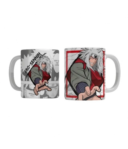 Anime Jiraiya Ceramic Printed Coffee Mug (White)