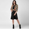 Women's Polyester Floral 3-4th Sleeves Shrug (Multicolor)