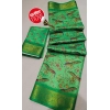 Women's Digital Dolla Silk Printed Saree With Unstitched Blouse 5.5Mtr (Green) Women's Digital Dolla Silk Printed Saree With Unstitched Blouse 5.5Mtr (Green)