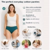 Pack of_6 Women's Cotton Solid Hipster Panty (Multicolor)
