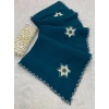 Women's Chiffon Butti Dotted Saree With Unstitched Blouse 5.5Mtr (Blue) Women's Chiffon Butti Dotted Saree With Unstitched Blouse 5.5Mtr (Blue)