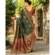 Women's Silk Blend Woven Zari Work Saree With Unstitched Blouse 5.5Mtr (Green) Women's Silk Blend Woven Zari Work Saree With Unstitched Blouse 5.5Mtr (Green)
