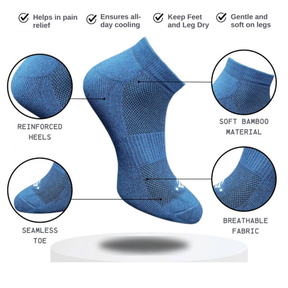 3_Pair Set Unisex Casual Cotton Printed Low Cut Socks (Multicolor) 3_Pair Set Unisex Casual Cotton Printed Low Cut Socks (Multicolor)