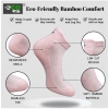 4_Pair Set Unisex Casual Cotton Printed Ankle Length Socks (Multicolor)