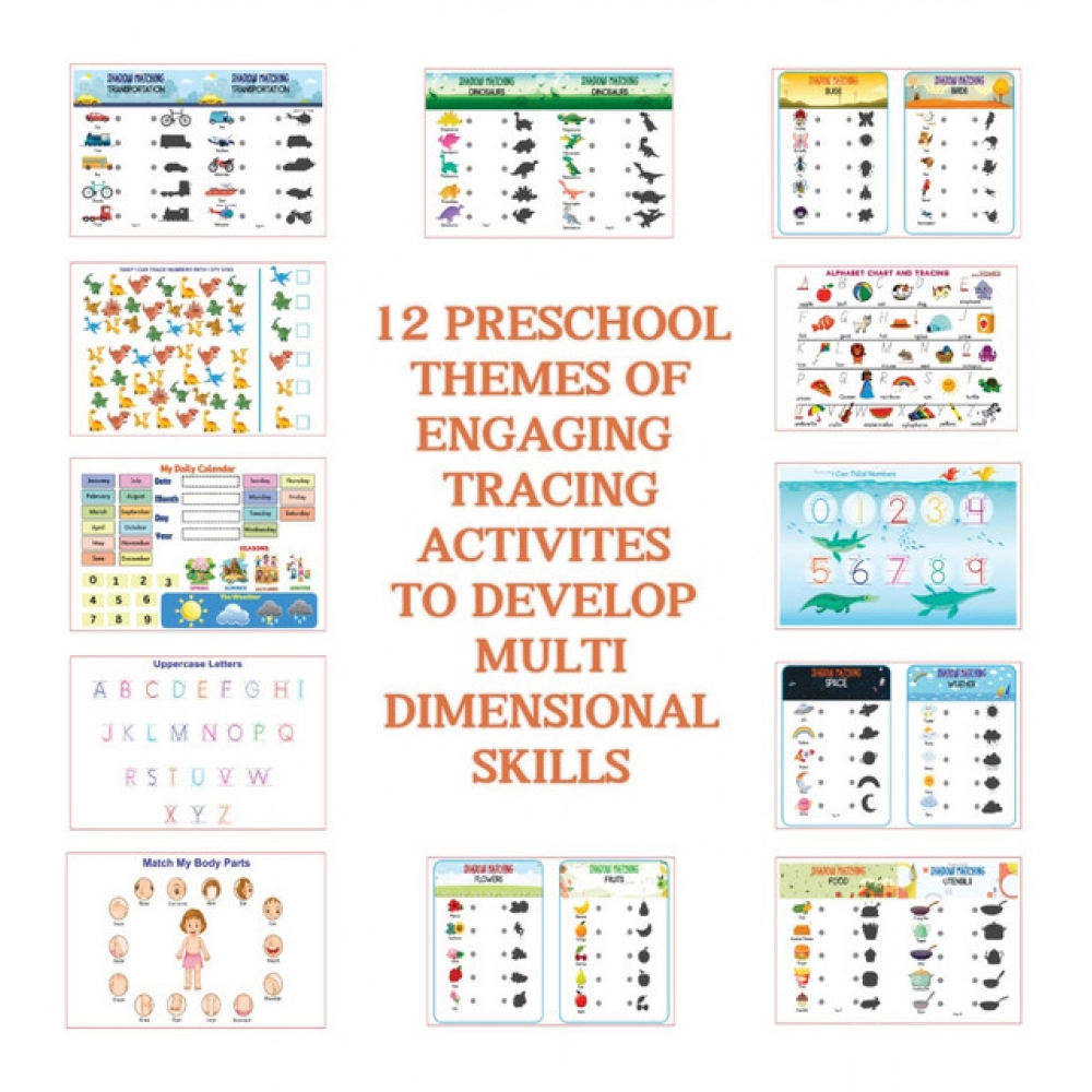 Mini Busy Book – Early Learning Activity Book for Kids (2–4 Years, Multicolor)