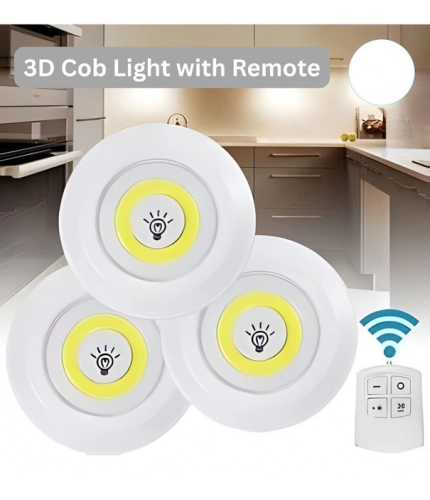 Plastic COB LED Lights with Wireless Remote Control Hot