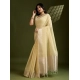 Women's Tissue Checks_With_Buttis Saree With Unstitched Blouse 5.5Mtr (Yellow) Women's Tissue Checks_With_Buttis Saree With Unstitched Blouse 5.5Mtr (Yellow)