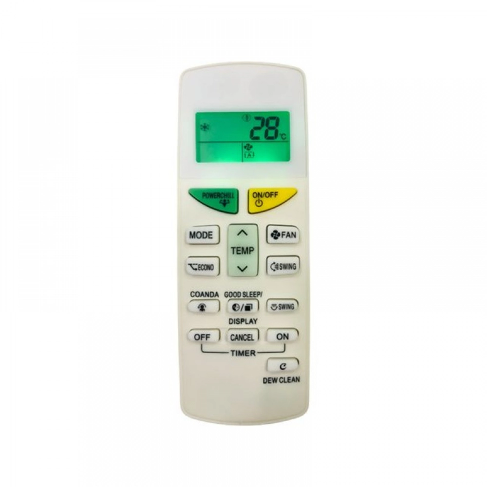 Remote No. 132L (with Backlight), Compatible for Daikin AC Remote Control (Exactly Same Remote Will Only Work)
