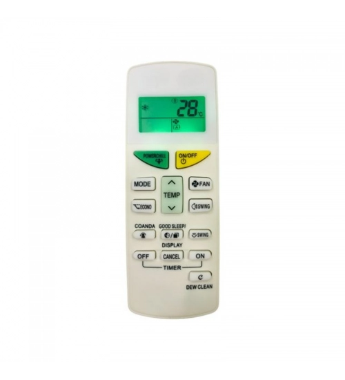 Remote No. 132L (with Backlight), Compatible for Daikin AC Remote Control (Exactly Same Remote Will Only Work)