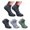 3_Pair Set Unisex Casual Cotton Printed Low Cut Socks (Multicolor) 3_Pair Set Unisex Casual Cotton Printed Low Cut Socks (Multicolor)