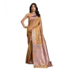 Women's Faux_Banarasi_Silk Woven Saree With Unstitched Blouse 5.5Mtr (Mustard) Women's Faux_Banarasi_Silk Woven Saree With Unstitched Blouse 5.5Mtr (Mustard)