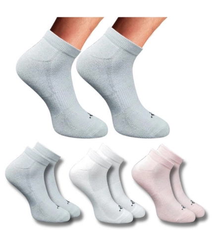 3_Pair Set Unisex Casual Cotton Printed Low Cut Socks (Multicolor)