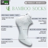 4_Pair Set Unisex Casual Cotton Printed Ankle Length Socks (Multicolor)