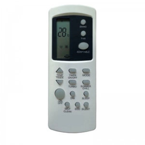 Ecomoye AC Remote No. 31E (No Backlight), Compatible/Replacement for Carrier AC Remote Control, White (Exactly Same Remote will Only Work)