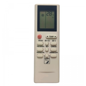 Ecomoye AC Remote No. 85 (No Backlight), Compatible/Replacement for Onida AC Remote Control, White (Exactly Same Remote will Only Work)