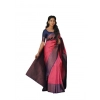 Women's Soft Lichi Silk Printed Saree With Unstitched Blouse 5.5Mtr (Red) Women's Soft Lichi Silk Printed Saree With Unstitched Blouse 5.5Mtr (Red)