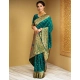 Women's Silk Blend Zari Weaving Saree With Unstitched Blouse 5.5Mtr (Rama) Women's Silk Blend Zari Weaving Saree With Unstitched Blouse 5.5Mtr (Rama)
