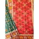 Women's Patola Silk Meena And Zari Woven Saree With Unstitched Blouse 5.5Mtr (Green) Women's Patola Silk Meena And Zari Woven Saree With Unstitched Blouse 5.5Mtr (Green)