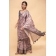 Women's Polyester Printed Saree With Unstitched Blouse 5.5 Mtr (Multicolor)