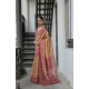 Women's Faux_Tussar Ikat Saree With Unstitched Blouse 5.5Mtr (Rust) Women's Faux_Tussar Ikat Saree With Unstitched Blouse 5.5Mtr (Rust)