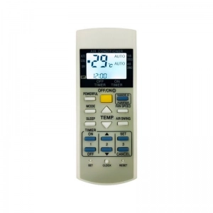 Ecomoye AC Remote No. 29D (with Backlight), Compatible/Replacement for Panasonic AC Remote Control, White (Exactly Same Remote will Only Work)