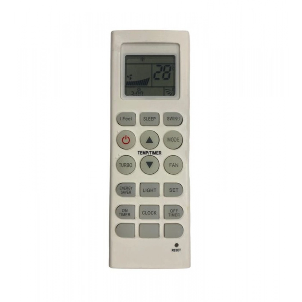 Ecomoye AC Remote No. 36F (I Feel) (No Backlight), Compatible/Replacement for Llyod AC Remote Control, White (Exactly Same Remote will Only Work)