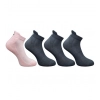 4_Pair Set Unisex Casual Cotton Printed Ankle Length Socks (Multicolor)
