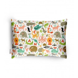 Soft Plush Printed Baby Infant Pillow for Kids Age 1 To 5 Years (Multicolor)