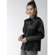 Women's Polyester Solid Long Sleeves Top (Black) Women's Polyester Solid Long Sleeves Top (Black)