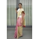 Women's Linen Printed Saree With Unstitched Blouse 5.5Mtr (Yellow) Women's Linen Printed Saree With Unstitched Blouse 5.5Mtr (Yellow)