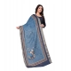 Women's chanderi silk Printed Dupatta (Navy Blue, Length: 2 Mtr) Women's chanderi silk Printed Dupatta (Navy Blue, Length: 2 Mtr)