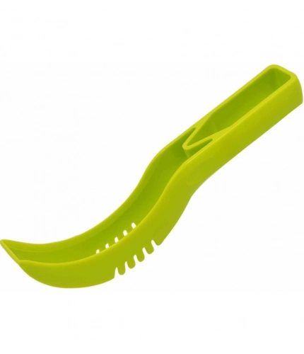 Pack Of 3_Plastic Handle Watermelon Cutter Knife (Color: Assorted )