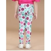 Girl's Cotton Lycra Floral Elasticated Jeggings (Multicolor) Girl's Cotton Lycra Floral Elasticated Jeggings (Multicolor)